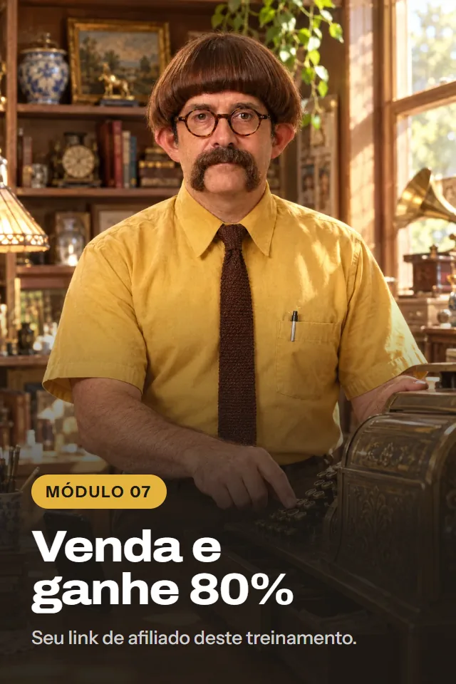 Módulo 7: Venda e ganhe 80%