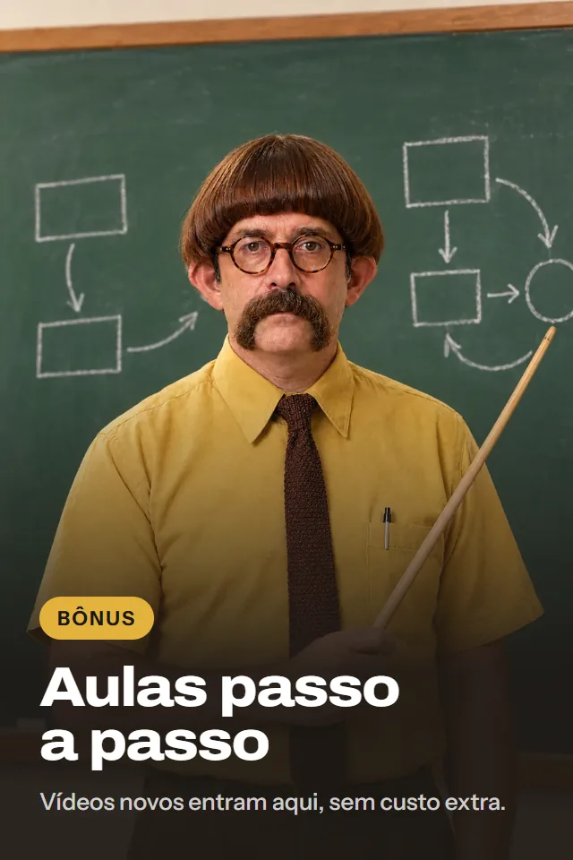 Bônus: Aulas passo a passo